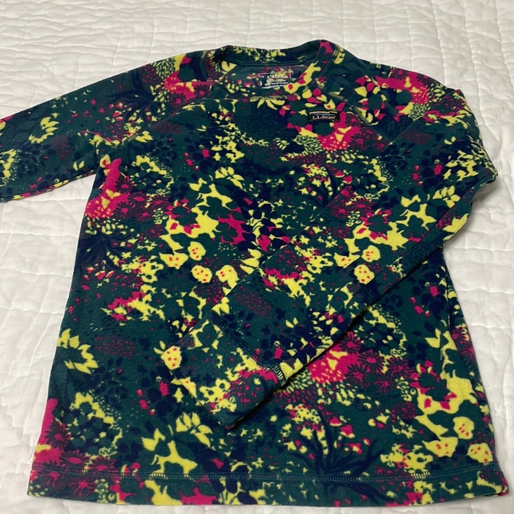 Kids' Fitness Fleece Tee, Long-Sleeve